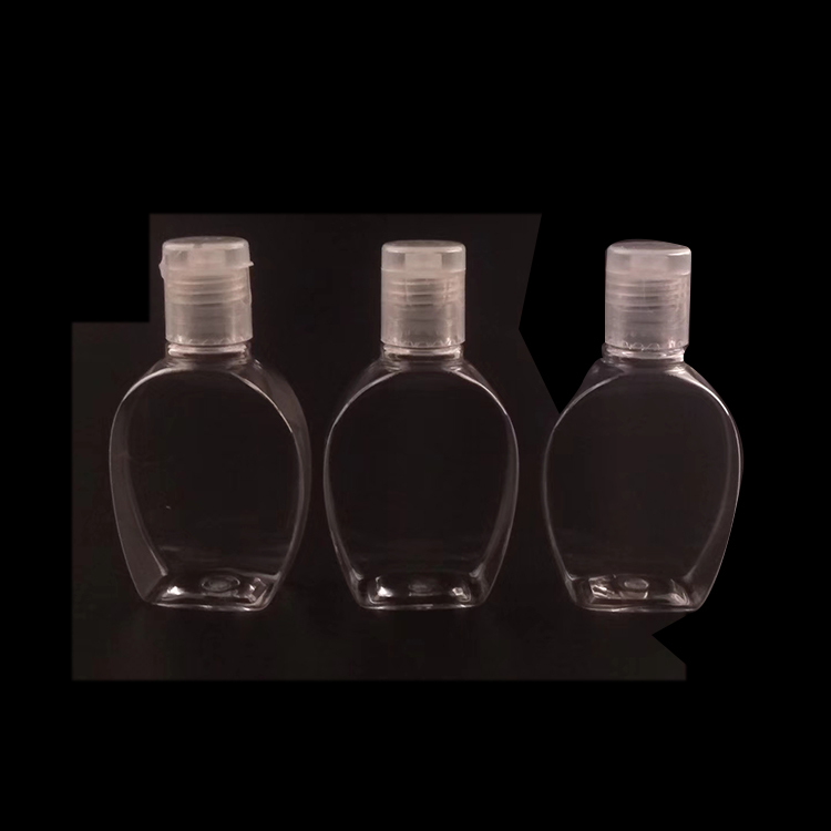 Mini Liquid Soap Container 30ml Empty Plastic Hand Sanitizer Gel Bottle with Silicone Holder