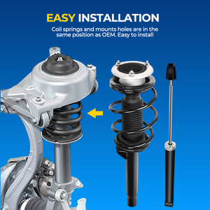 Mới hoàn chỉnh phía sau thanh chống cho <span class=keywords><strong>Honda</strong></span> <span class=keywords><strong>Civic</strong></span> shock absorber cho 2011 2012 2013-2015 phù hợp với mô hình 272925 272926 Tesla cuộn dây mùa xuân - Product Image 4