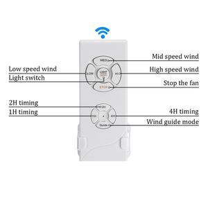 Ventilador <span class=keywords><strong>de</strong></span> araña sin aspas, lámpara <span class=keywords><strong>de</strong></span> <span class=keywords><strong>techo</strong></span> LED <span class=keywords><strong>de</strong></span> lujo moderna con Control remoto, color negro - Product Image 6