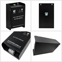 Boîtier de protection contre les surtensions monophasé 220V 80kA avec protection contre les surtensions et suppresseur de surtension pour dispositif de sécurité électrique résidentiel
