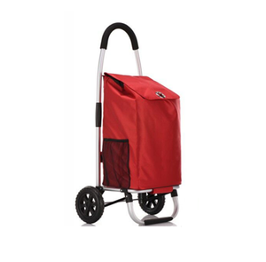 30KG Groothandel Opvouwbare Aluminium Draagbare Winkelwagen Bagagekar Supermarkt <span class=keywords><strong>Trolley</strong></span> Opvouwbare Boodschappenkar - Product Image 1