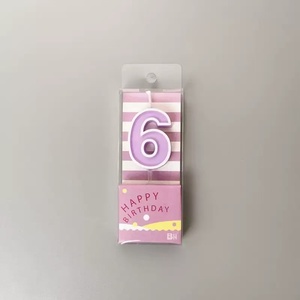Nouvelle Conception Créative Bougie Numérique en Forme de Nœud Bleu Rose Mignon pour Fête, Décoration de Gâteau d'<span class=keywords><strong>Anniversaire</strong></span>, Bougies d'<span class=keywords><strong>Anniversaire</strong></span> - Product Image 5