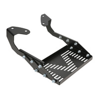 Porte-bagages arrière télescopique pour moto NMAX155 en acier carbone avec support de coffre arrière télescopique
