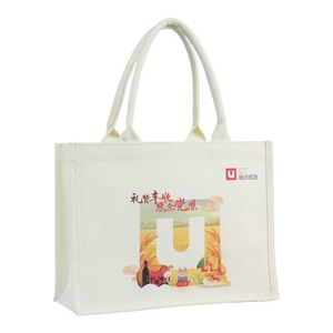 Borsa personalizzata <span class=keywords><strong>con</strong></span> <span class=keywords><strong>foto</strong></span> regalo di natale per borsa di tela personalizzata per le donne, <span class=keywords><strong>regali</strong></span> promozionali borse da spiaggia Shopping Bag - Product Image 2