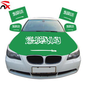 <span class=keywords><strong>Bandera</strong></span> de <span class=keywords><strong>Arabia</strong></span> Saudita para Motor de Coche, Cubierta de Capó, Espejo Retrovisor, con Diseño de Logotipo Personalizado - Product Image 1