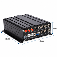 Système ADAS automobile professionnel OEM ODM MDVR avec enregistrement 1080P, DMS, BSD et options Wi-Fi GPS pour véhicules utilitaires