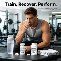 Complément alimentaire pour le développement musculaire et la beauté, Turkesterone 500 mg, capsules molles