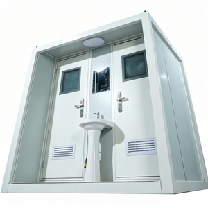 Baño Portátil Doble con Diseño Moderno Personalizable, Inodoro Móvil Accesible para Eventos en Venta - Product Image 1