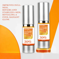 Sérum Visage Flowzlax VC Astaxanthine en Gros, Marque Privée Personnalisée, Traitement Éclaircissant Anti-Oxydant à l'Arbutine et à l'Acide Kojique
