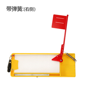 Push Button Large Size Clip Flag Spring System Downrigger Boat <strong>Striper</strong> Offer Shore Planer Board for <strong>Trolling</strong> Fishing