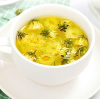 Thé de chrysanthème séché chinois de qualité supérieure Fleurs de thé de chrysanthème séchées dorées