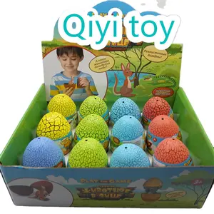 plastic crafts Dino egg Set Toy Includes 12 Eggs with Plus animals Dinosaur Surprise animals Toy for Girls and Boys