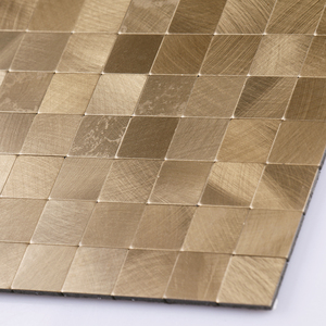 Carreaux de <span class=keywords><strong>mosaïque</strong></span> de <span class=keywords><strong>papier</strong></span> <span class=keywords><strong>peint</strong></span> carré et autocollant en PVC de luxe pour mur - Product Image 2
