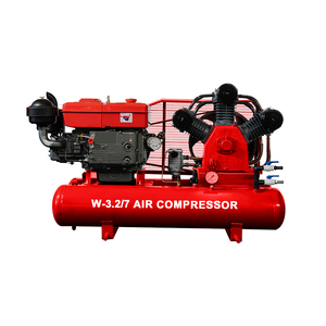 W-3.2/7 im lặng nhỏ Máy nén khí piston xách tay DIESEL Máy nén khí với sơn phun - Product Image 3