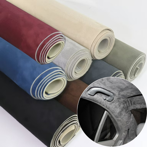 Tissu en suède doux et épais en mica recyclé 100% polyester tricoté avec mousse pour le plafond intérieur - Product Image 1