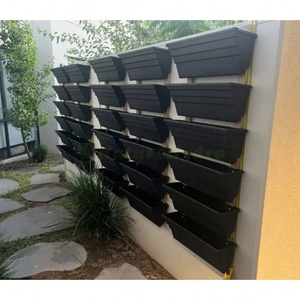 Large Plant Pot <strong>Fence</strong> <strong>Planter</strong> <strong>Hangers</strong> Wall Mounting <strong>Planters</strong> - Product Image 6