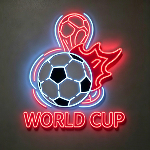 Sports Ball Neon LED Acrylic Wall <b>Light</b> Mounted Decor with Football Soccer Basketball Baseball Shapes for Indoor Outdoor Use - Product Image 2