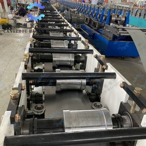 Máquina Formadora Motorizada Totalmente Automática Controlada por PLC para Marcos de Puertas Antirrobo, 380V 11.5KW, Marca HUANMACHINERY - Product Image 5