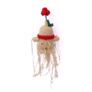 Serie Bestseller: Nuevos Colgantes de Muñecas de Ginseng Hechos a Mano y Mini Adornos de Ginseng Tejidos a Mano - Product Image 4