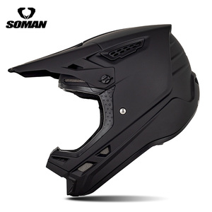 <span class=keywords><strong>Casco</strong></span> SOMAN M12 con Certificación DOT para Ciclismo de Descenso, Motocicleta, Motocross, Todoterreno, Ligero, Resistente al Viento, para Carreras - Product Image 3