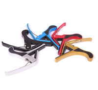 Capo de guitare en alliage de zinc de haute qualité Meilleur capo de requin acoustique pour instruments à cordes Échantillon gratuit disponible