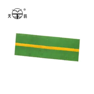 Üstün kalite kauçuk naylon sandviç yeşil sarı düz kemer Aveo zamanlama konveyör düz kemer