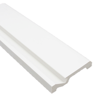 PS polystyrène LED éclairage plinthe en plastique plinthe moulage accessoires de sol pour appartement