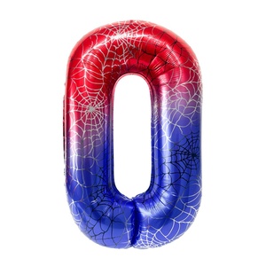 Nuovi palloncini digitali in alluminio <span class=keywords><strong>Spiderman</strong></span> sfumato da 40 pollici per la decorazione della festa di compleanno - Product Image 1