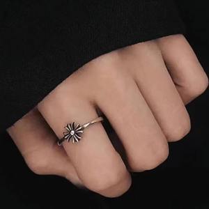 Perhiasan Wanita berkualitas tinggi, cincin pita kupu-kupu berlapis emas mawar perak murni 925, Perhiasan berkualitas tinggi yang dapat disesuaikan - Product Image 3