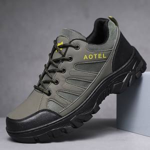 Men's Plus-Size Outdoor Hiking <b>Shoes</b> Lace-Up Work Boots 2025 Trending Faux Fur Head Toe Rubber Out sole Safety <b>Shoes</b> <b>Other</b> <b>shoes</b> - Product Image 4