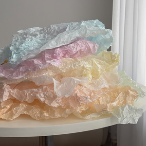 Trung Quốc bán buôn sáng bóng đầy màu sắc bó hoa bao bì gói mg mô giấy sáng bóng không thấm nước cho hoa - Product Image 3