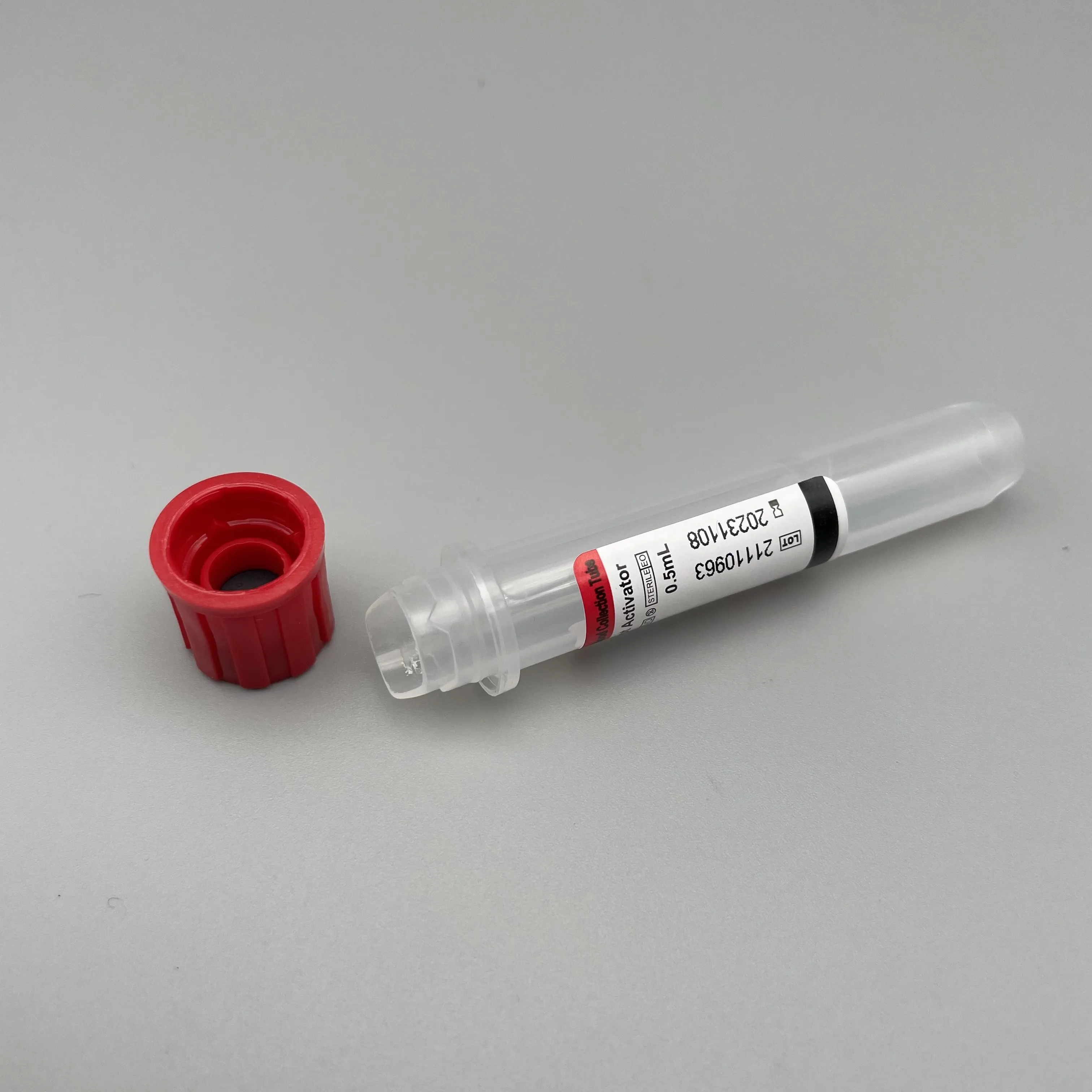 Tubo médico descartável k2 k3 edta, plástico 0.5ml tubo da coleção do sangue apenas adequado para mindreno 7500c 7500cs