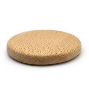 Personalized Round Wooden Custom Blank Refrigerator <b>Fridge</b> Magnet Beer Bottle Opener for Decoration Craft DIY - Product Image 3