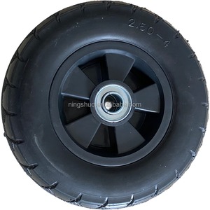 8 pouces 200x60 2.50-4 Roulette en caoutchouc solide <span class=keywords><strong>anti</strong></span>-<span class=keywords><strong>crevaison</strong></span> sans chambre à air Pneus de générateur de roue en caoutchouc - Product Image 5