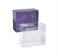 Étui de protection en PET épaissi haute clarté, design moderne, construction solide, pour le rangement de boîtes de cartes à collectionner
