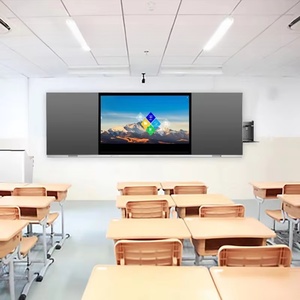 Hiseeview <b>Portable</b> All-in-One Interactive Smart Whiteboard 10-Point Touch Screen <b>TV</b> Intel I3 4G RAM 32-98" Sizes for University - Product Image 3