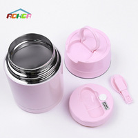 Vente chaude Thermos En Acier Inoxydable Fiole À Vide Pot De Nourriture Conteneurs De Stockage Des Aliments Bocaux Boîte À Bento En Acier Inoxydable