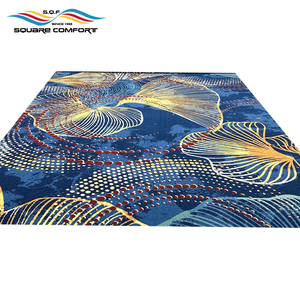 <span class=keywords><strong>Tapis</strong></span> de <span class=keywords><strong>billard</strong></span> commercial S.Q.F sur mesure, moderne, <span class=keywords><strong>bleu</strong></span>, motif veineux doré, en nylon/laine, portable, robuste, antidérapant et insonorisant - Product Image 1
