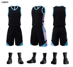 Uniforme de basket-ball <span class=keywords><strong>2022</strong></span> personnalisé uniforme de basket-ball à sublimation complète - Product Image 4