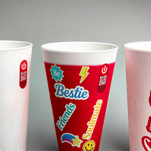 Vaso de Plástico Impreso que Cambia de Color con la Temperatura, Vaso para Bebidas Frías de 800 ml para Jugo, Café, <span class=keywords><strong>Cerveza</strong></span> - Product Image 5