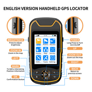 Navegador GPS portátil resistente y duradero, a prueba de agua, con pantalla táctil a color, mapas precargados con rutas y caminos planificados. - Product Image 6