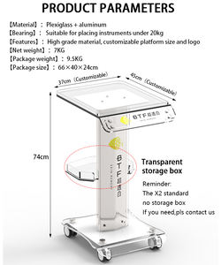 Vendita calda mobile carrello medico carrello macchina estetica tavolo salone di bellezza carrello stand carrello facciale carrello con cassetti - Product Image 3