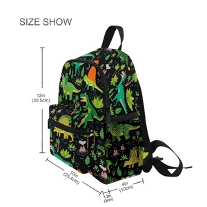 Wholesale Custom Dinosaur Print Kindergarten School Bags Cute Coloured School Backpack - Product Image 2