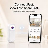 Petite caméra WiFi avec objectif rotatif pour les magasins de style de vie, les magasins de voyage et les distributeurs