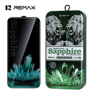 Protector de Pantalla de Vidrio Templado REMAX GL-70 Sapphire Privacy 9H con Protección Anti Luz Azul para <span class=keywords><strong>iPhone</strong></span> Serie 16, 17 y 18 - Product Image 1