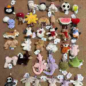 Jellycat Colgante para Bolso y Llavero, Accesorios Adorables, Muñeco, Regalo de Cumpleaños, Venta al por Mayor - Product Image 3