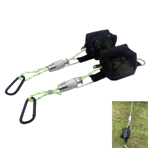 57808 # Système de corde de sécurité pour <span class=keywords><strong>camping</strong></span>-<span class=keywords><strong>car</strong></span> qui brille dans le noir, corde réfléchissante en polypropylène, capacité de charge de 80 kg pour auvent, corde à linge de voyage - Product Image 1