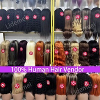 Wig Rambut Asli Vietnam Remy 12A Tanpa Lem, Lace Front 13X6/13X4 Transparan untuk Lace Silky Straight Wave 150%-250%