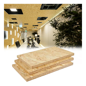 Panneau OSB/Osson <span class=keywords><strong>Masson</strong></span> pour l'extérieur, le pin, le peuplier, surface finie, panneaux de particules pour meubles, plafond, intérieur - Product Image 1