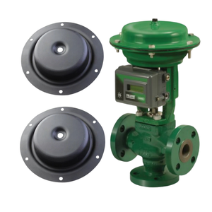 Diafragma de Repuesto Original OEM GE45499 (Caucho de Nitrilo) para Actuadores Neumáticos de Diafragma GX/GX225/GX750 - Product Image 1